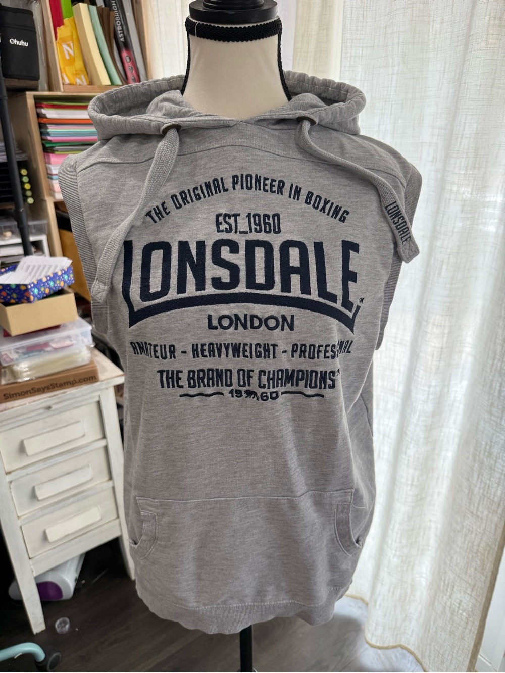 Clothing Hoodie on Mannequin